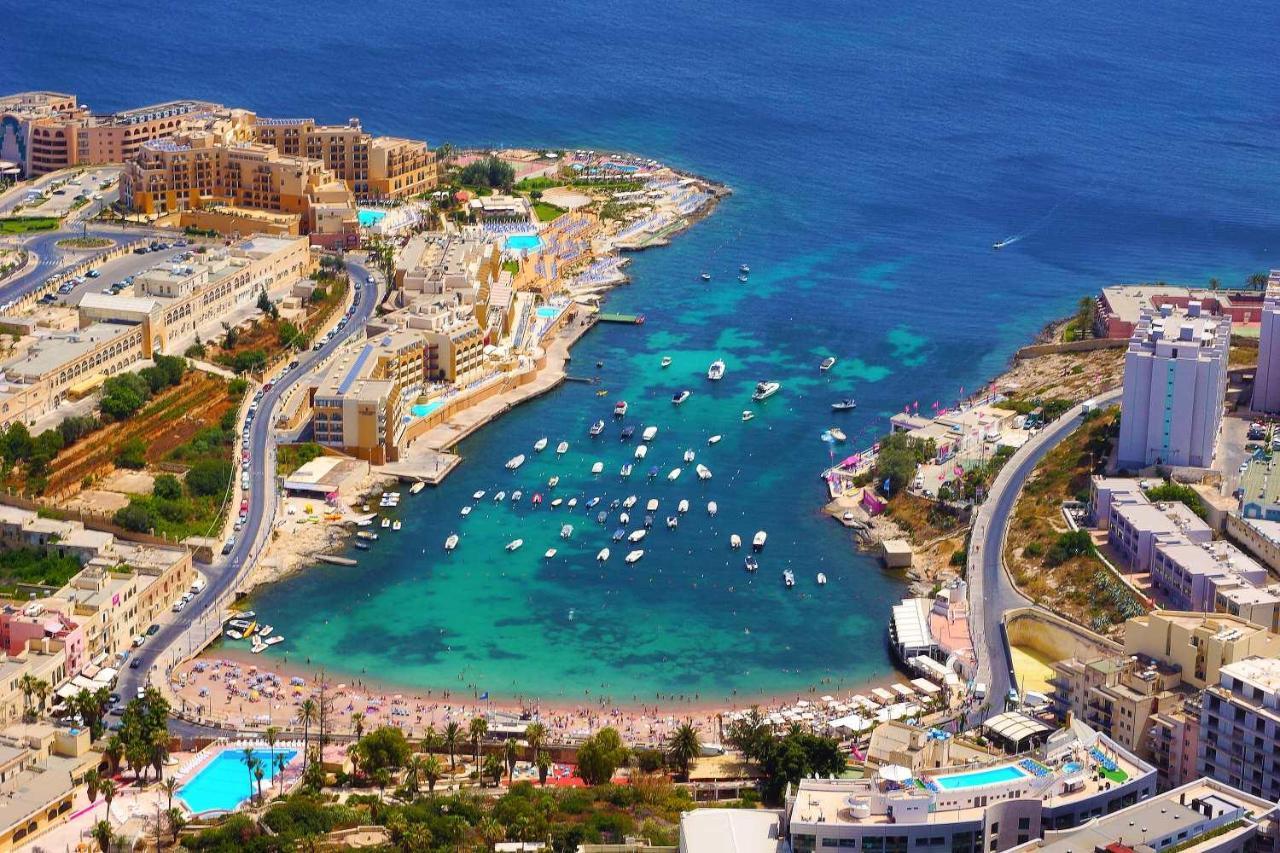 Deluxe Apartment With Valletta And Harbour Views Sliema Exterior foto